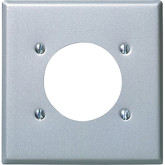 Wall Plate Receptacle Range Dryer Alum