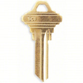 Key Blank SC1 Brass