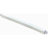 Towel Bar 24" White Plastic Fits 5/8 or 3/4