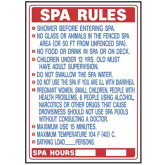 Sign SPA Rules 20x28