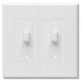 Wall Plate Switch 2 Gang