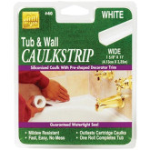 Peel & Stick Caulk White 1-5/8"x11'