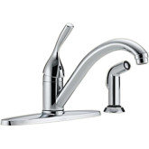 Faucet Kitchen 1-Handle CP w/spray