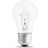 Bulb 40W Appliance Clear Med Base