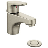 Faucet Lav 1-Handle BN w/pop-up