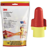 Wire nut 18-8awg Red/Yellow 100/pk
