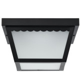 Fixture Ceiling  9" LED Black