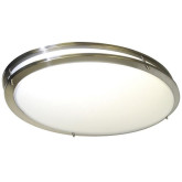 Fixture Ceiling 32" Oval 52W LED BN