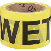 Tape Wet Paint Yellow 3"x300' (8)