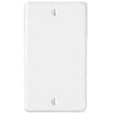 Wall Plate Blank White Smooth Metal