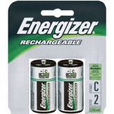 Battery C Rechargeable 2/pk