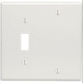 Wall Plate Sw/Blnk WH
