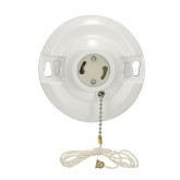 Lamp Holder Gu24 W/Pull Chain