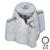 Handle Tub & Shower Diverter Central Brass