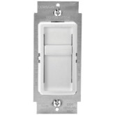 Switch Dimmer Slide WH