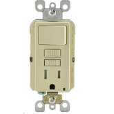Switch Receptacle GFCI Ivory