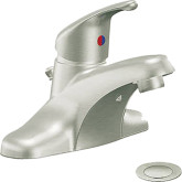 Faucet Lav 1-Handle BN w/pop-up ADA