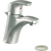 Faucet Lav 1-Handle BN w/pop-up ADA Baystone