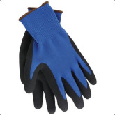 Gloves Latex Coated L