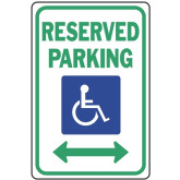 Sign Reserved Parking