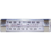 Thermometer Refrig/Freez -40F to 80F Horz
