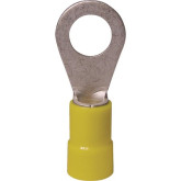 Terminal Ring 12-10 1/4 Insulated 100/pk