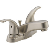 Faucet Lav 2-handle Lvr BN W/Pop-up ADA