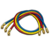 Hose Charge 60" Rd/Yl/Bl 1/4" 3/pk
