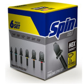Swaging Spin Set 5pc 1/4-7/8