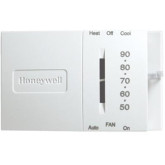 Thermostat 1H/1C Wh Horiz