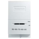 Thermostat 1H WH 24V Vert