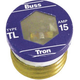 Fuse Plug TL 15Amp 4/pk Medium-duty time delay
