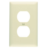 Wall Plate Receptacle 1-Gang Ivory
