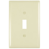Wall Plate Switch 1-Gang Ivory