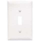 Wall Plate Switch 1-Gang White